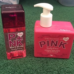 PINK body mist